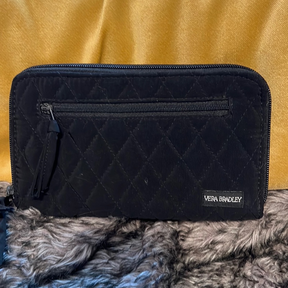Vera Bradley Quilted Zip-Around Wallet